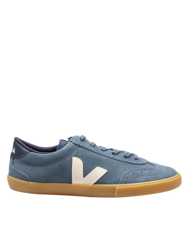 Photo: Veja Volley Suede Sneakers Color Light Blue