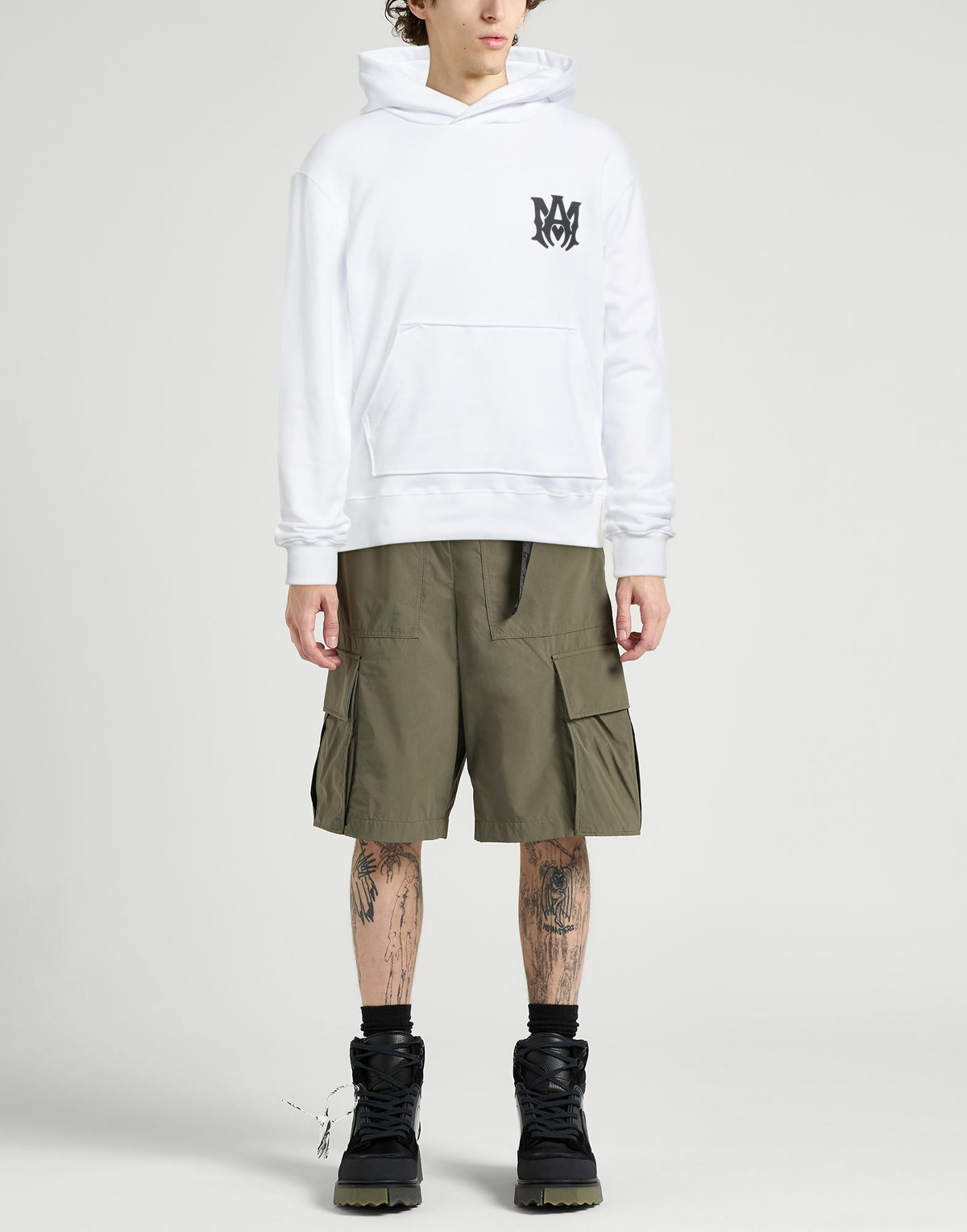 Amiri Mens Sweatshirt in White