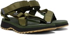 Suicoke Khaki DEPA-2TRab Sandals
