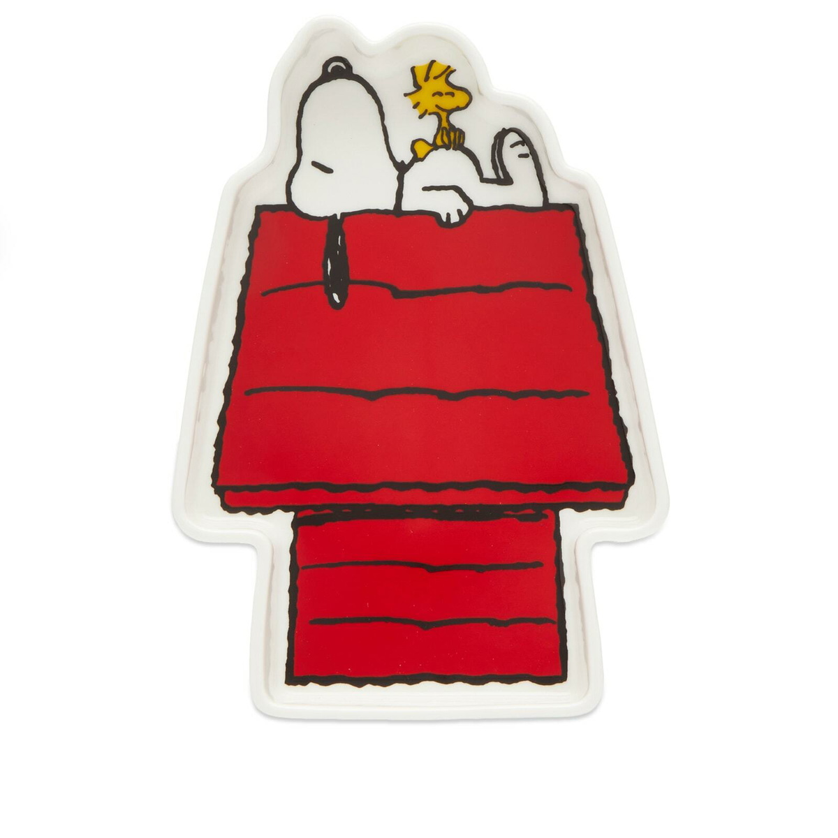 Peanuts House Shaped Trinket Dish in Red 