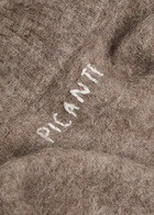 Picante Zip Through Alpaca-blend Jumper Brown