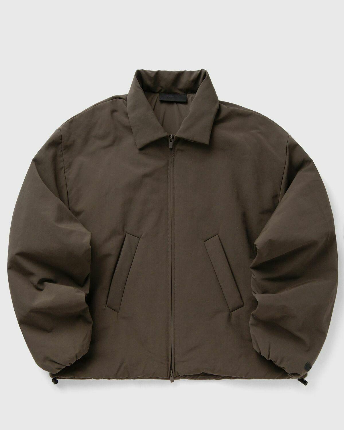 Fear of God Essentials MILITARY NYLON BOMBER JACKET Brown Women