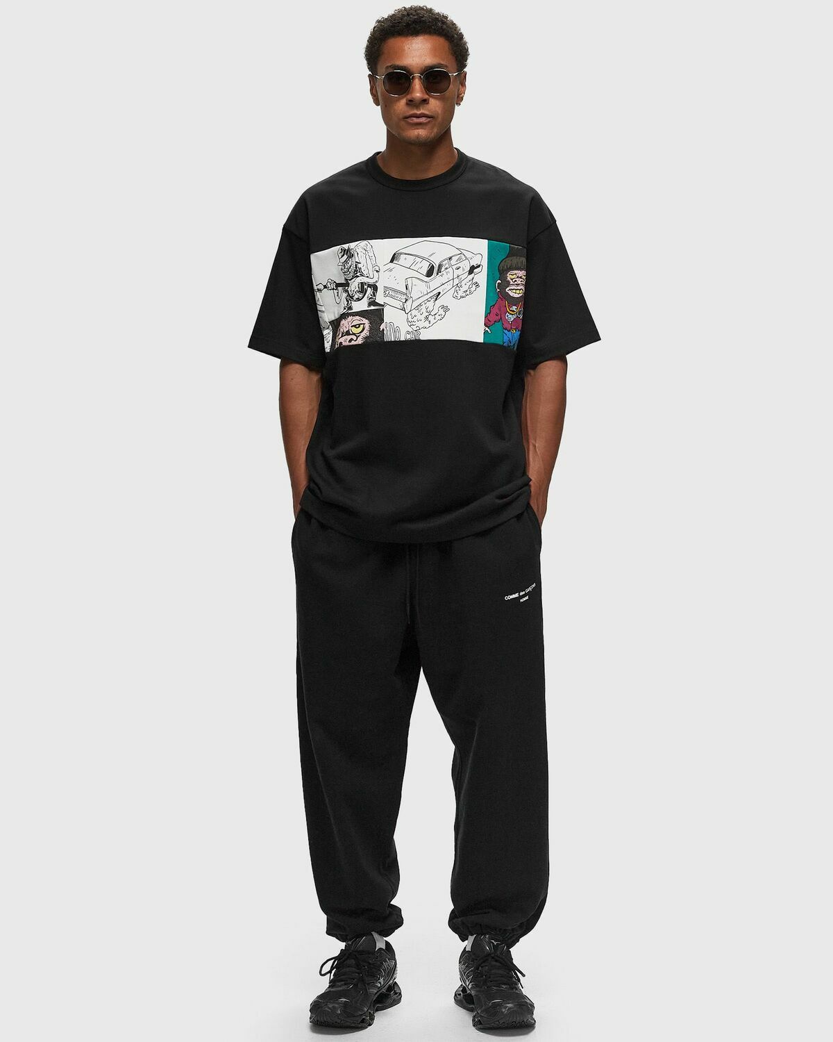 Comme Des Garçons Homme Pants Black Sweatpants