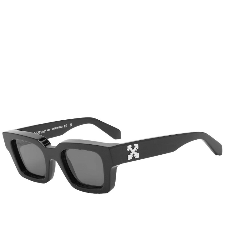 Photo: Off-White Sunglasses Men's Off-White Virgil Sunglasses in Black 