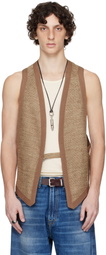 OUR LEGACY WORK SHOP Emporio Armani Tan Barda Vest