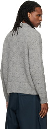 YMC Gray Rat Pack Cardigan