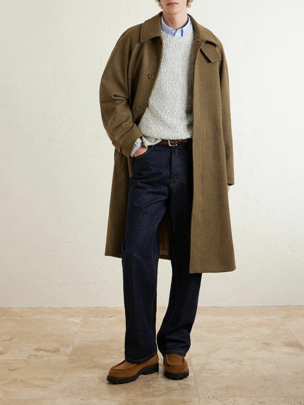 Photo: Massimo Alba - Nicolas Cotton Sweater - Gray