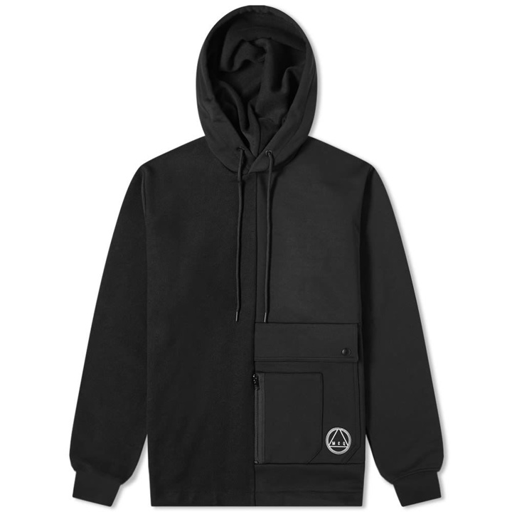 Photo: McQ Alexander McQueen Panelled Drawstring Hoody