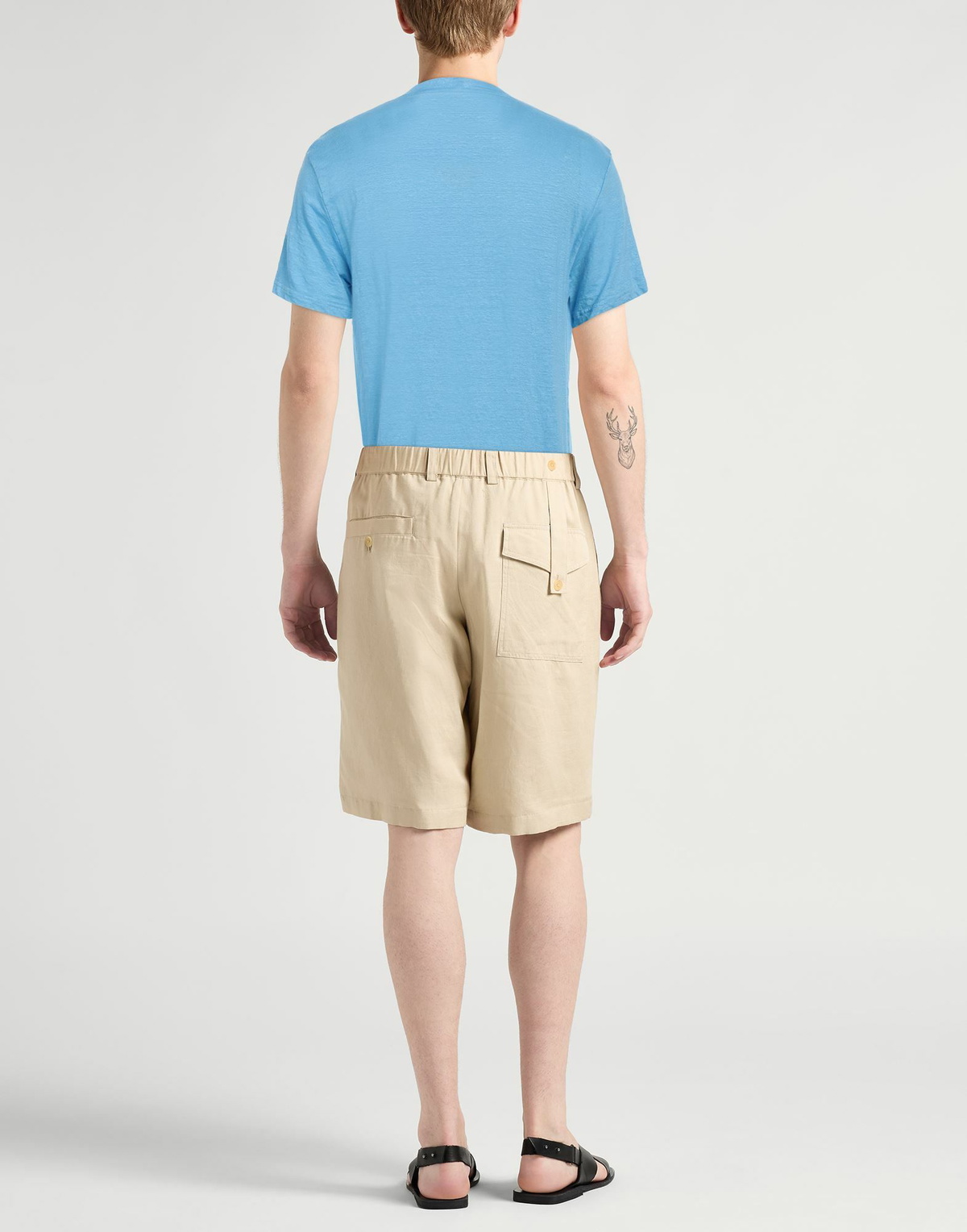 Fedeli Mens T-shirt Azure