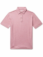 Faherty - Cloud Pima Cotton and Modal-Blend Jersey Polo Shirt - Pink