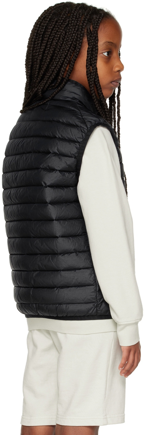 Stone Island Junior Kids Navy Quilted Down Vest