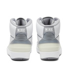 Air Jordan Men's 2 Retro Sneakers in White/Cement Grey