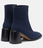 Souliers Martinez Teruele 80 suede ankle boots