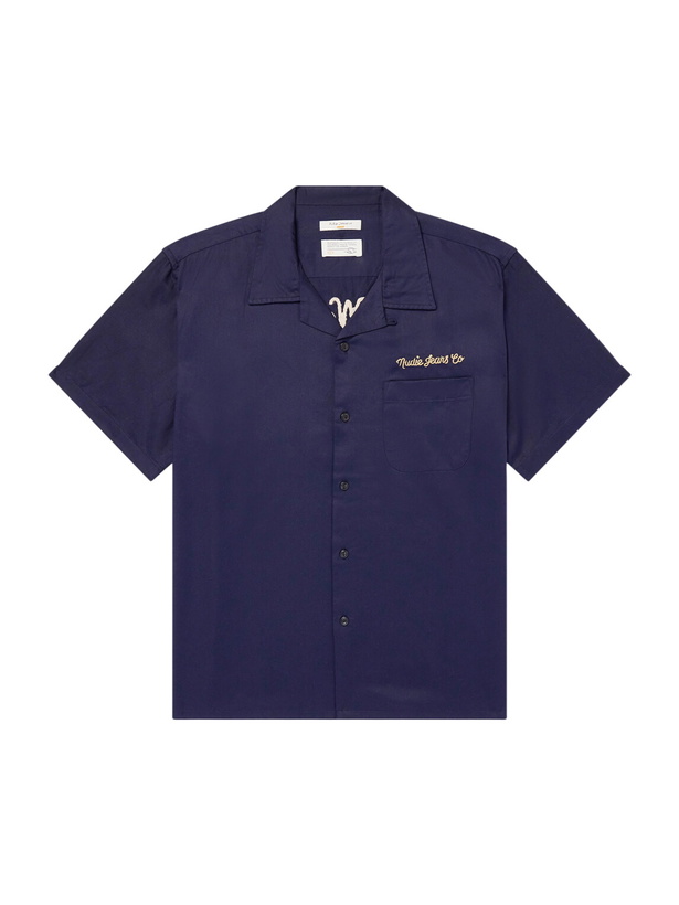 Photo: Nudie Jeans - Arthur TENCEL™ Lyocell Shirt - Blue