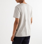 Aloye - Panelled Cotton-Jersey T-Shirt - Gray