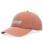 Butter Goods Men's Rounded Logo 6 Panel Cap in Washed Sangria 