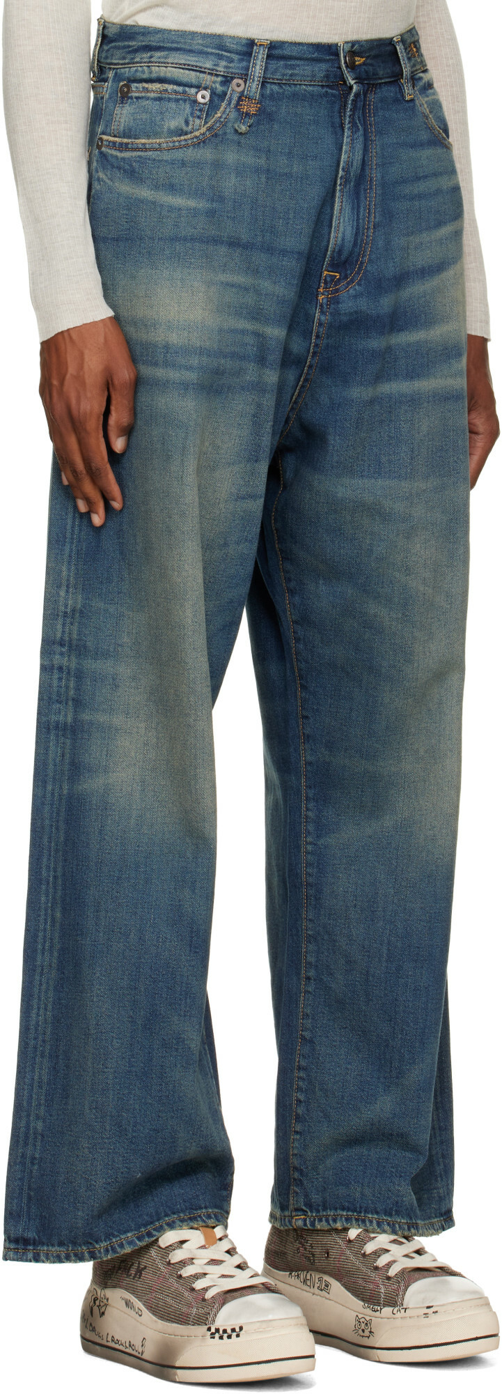 R13 Blue Venti Jeans