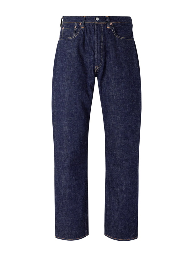 Photo: FULLCOUNT - 0105W Straight-Leg Selvedge Jeans - Blue
