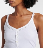 Jacquemus Clavela cotton tank top