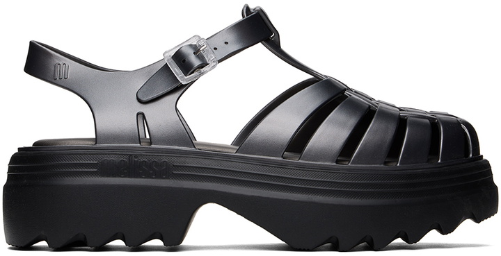 Photo: Melissa Black Possession Platform II Sandals