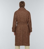 Auralee - Herringbone wool and silk coat