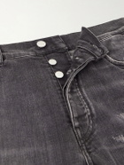 AMIRI - Hollywood Skinny-Fit Embellished Jeans - Black