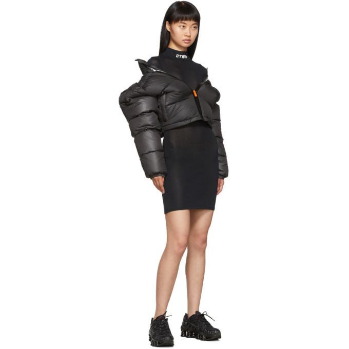 Heron Preston Black Style Turtleneck Dress Heron Preston