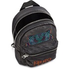 Kenzo Grey Limited Edition Holiday Mini Kampus Tiger Backpack