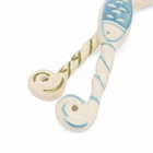 Damson Madder Women's Ceramic Salad Servers in Multi 