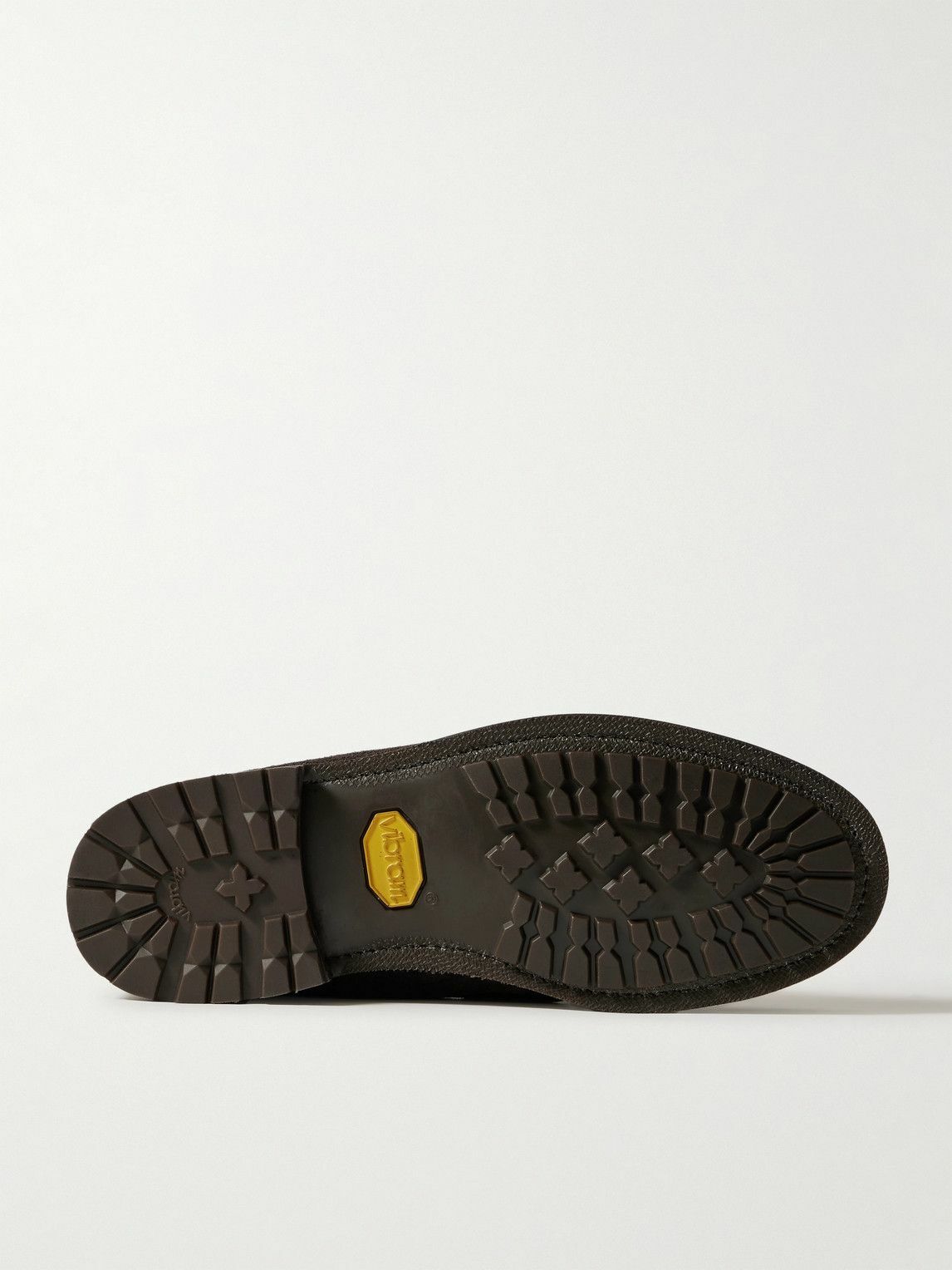 Yuketen - Rob's Suede Penny Loafers - Brown