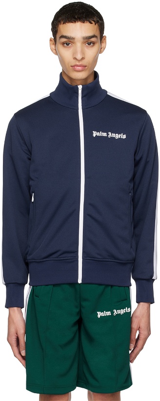 Photo: Palm Angels Navy Classic Track Jacket