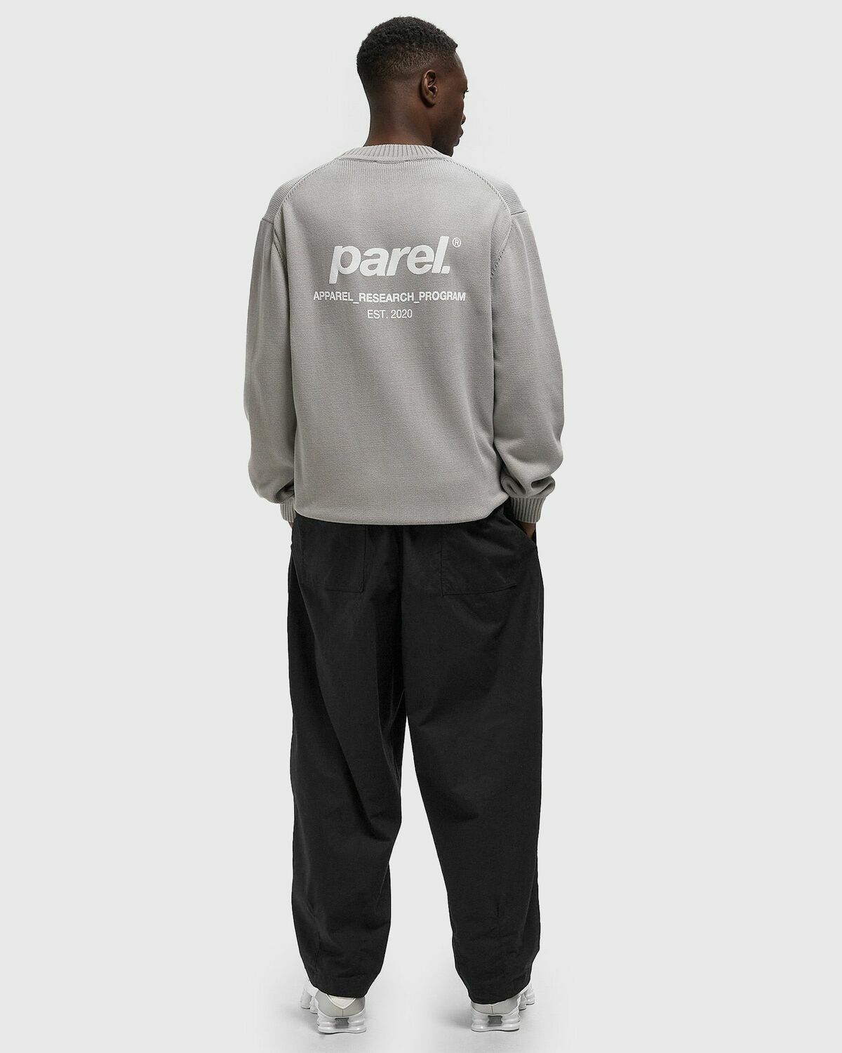Parel studios BP Knit Grey Mens Pullover