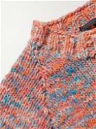 Chamula - Merino Wool Mock-Neck Sweater - Orange