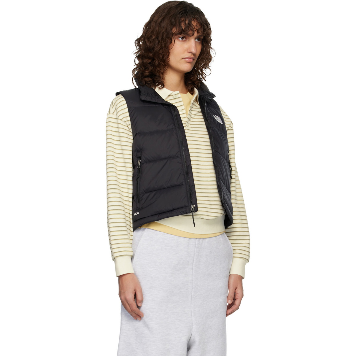 The North Face Black Hydrenalite A-Line Down Vest