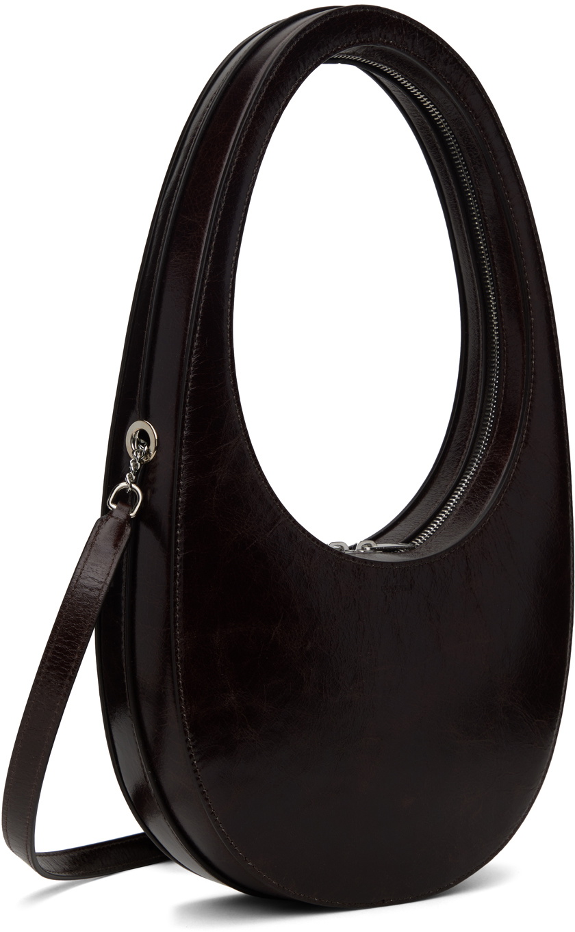 Coperni Brown Swipe Crossbody Bag