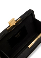 Victoria Beckham Satin box Clutch - Black - One Size