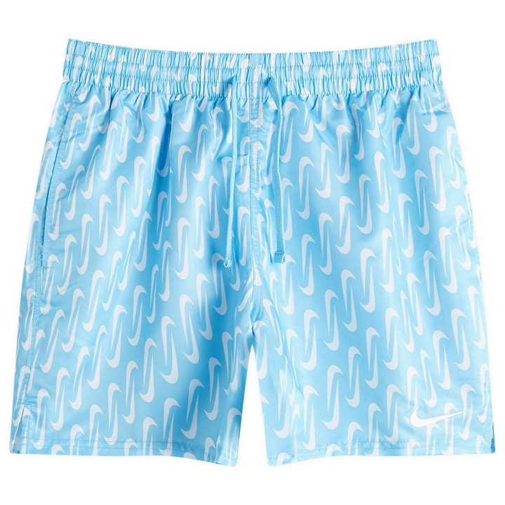 Photo: Nike Men's 5" Volley Short in Aquarius Blue