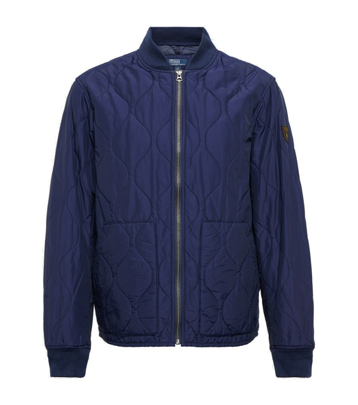 Photo: Polo Ralph Lauren - Cotton-blend quilted bomber jacket