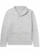Inis Meáin - Town Merino Wool and Cashmere-Blend Cardigan - Gray