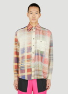 Atmos Check Shirt in Beige