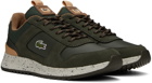 Lacoste Khaki Joggeur 2.0 Sneakers