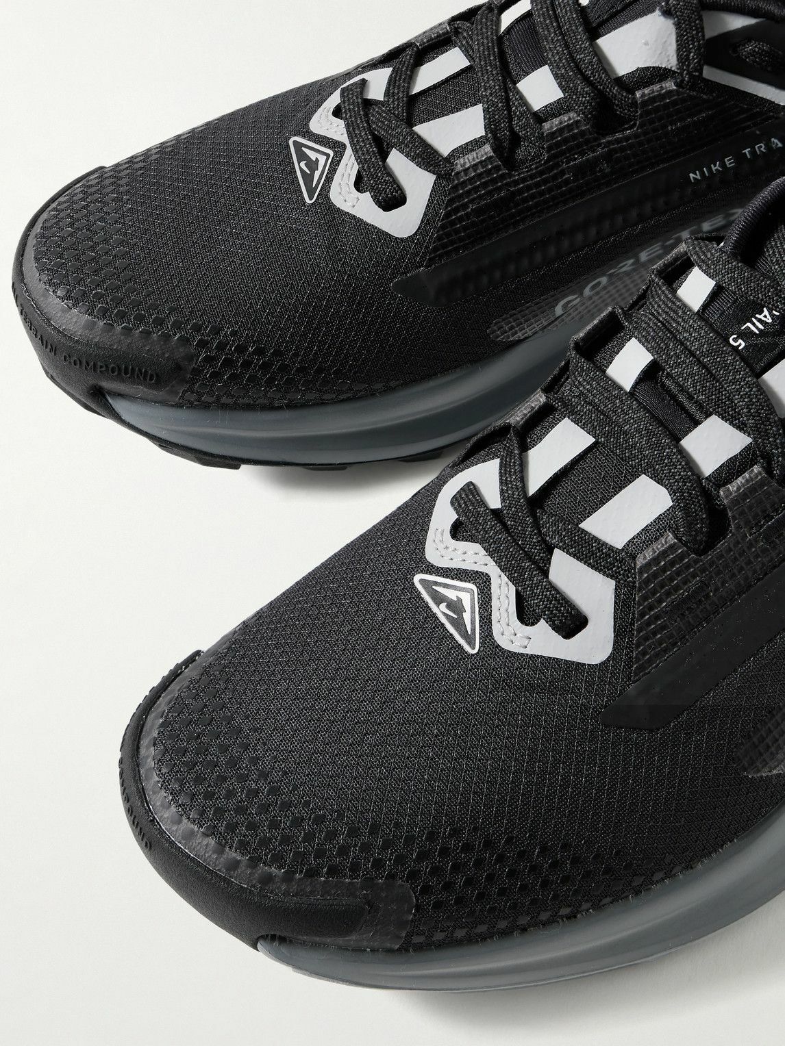Nike Running - Pegasus Trail 5 Rubber-Trimmed GORE-TEX Running Sneakers - Black