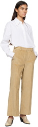 Teurn Studios SSENSE Exclusive White Viola Shirt