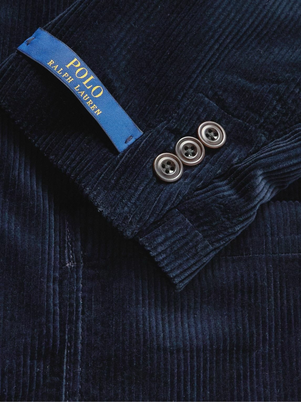 Polo Ralph Lauren - Cotton-Corduroy Suit Jacket - Blue Polo Ralph