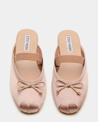Steve Madden Cutesy Flats in Blush Satin