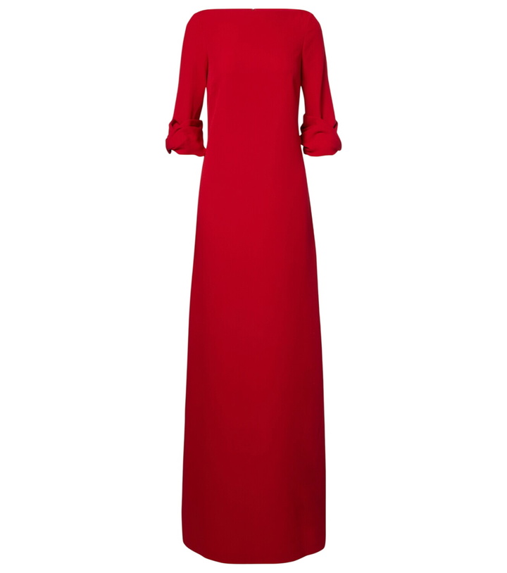 Photo: Safiyaa Danica crêpe gown