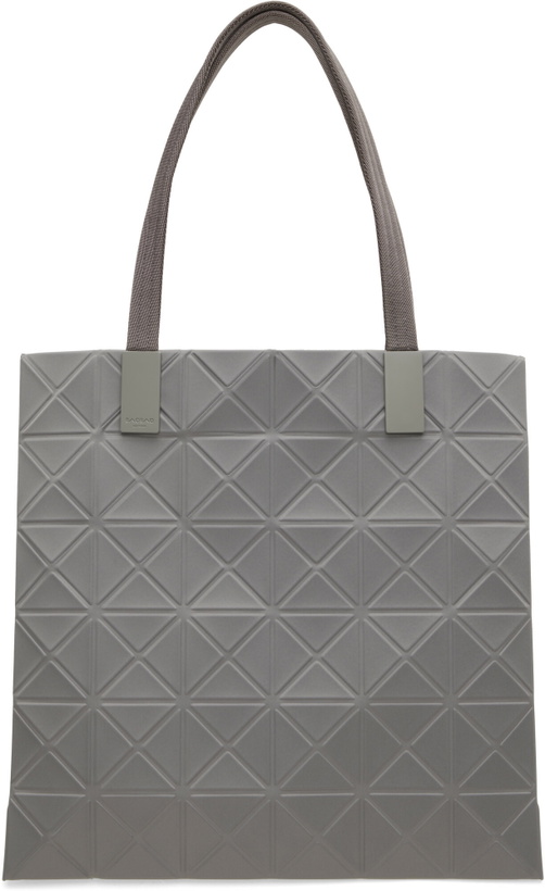 Photo: BAO BAO ISSEY MIYAKE Gray Track Tote