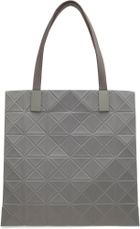 BAO BAO ISSEY MIYAKE Gray Track Tote