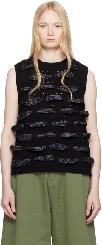 Photo: ADER error Black Product. 58 Knit Vest
