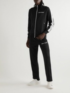 Palm Angels - Logo-Print Striped Shell Track Jacket - Black